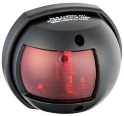 Sphera черно / 112,5 ° червена светлина навигация
